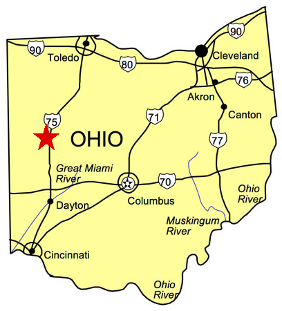 Ohio Service Coverage Map
